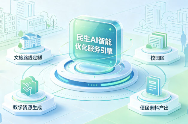 城关区AI普惠赋能民生服务 智能优化技术升级大众生活服务体验